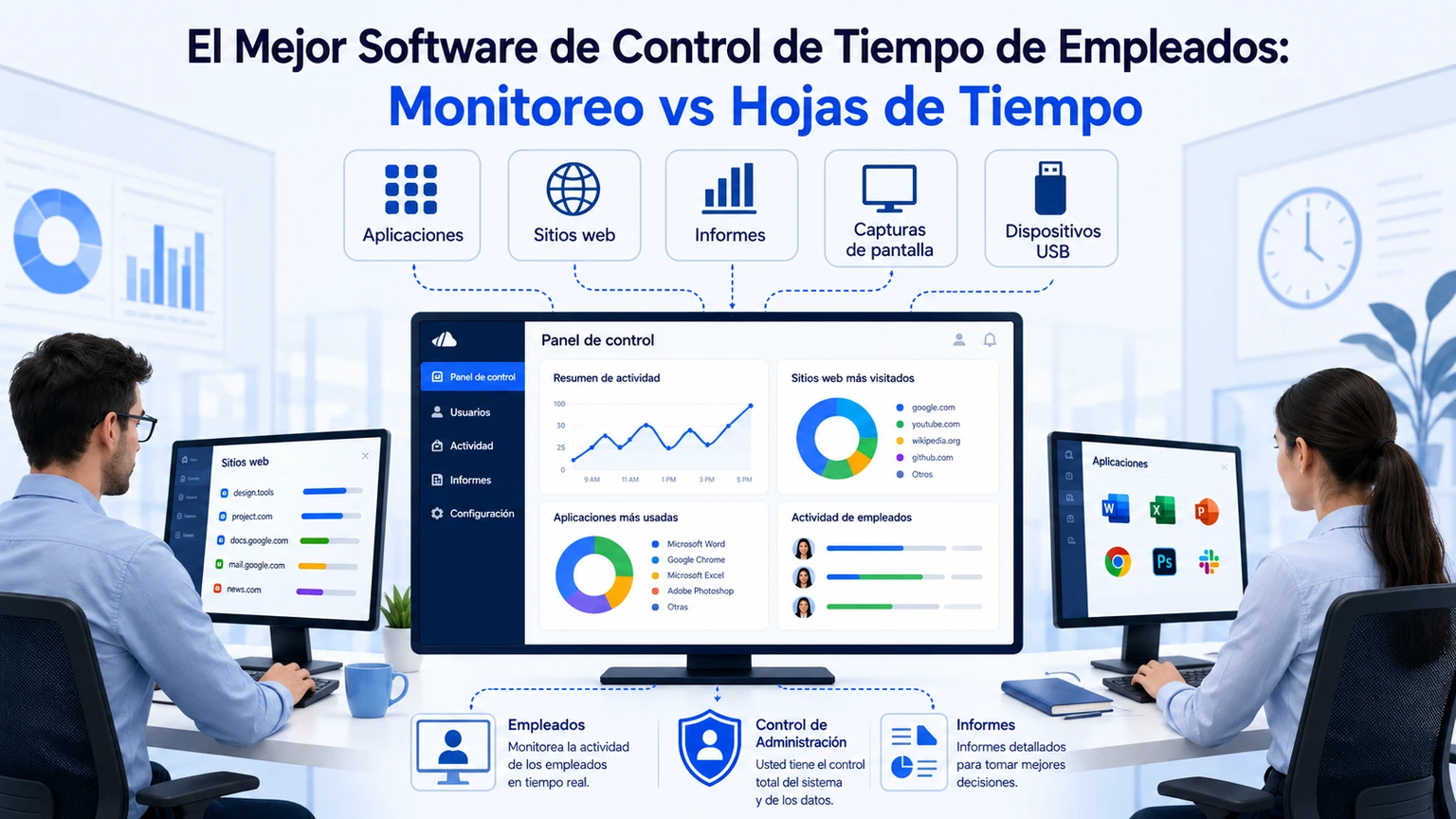 El mejor software de control horario de empleados