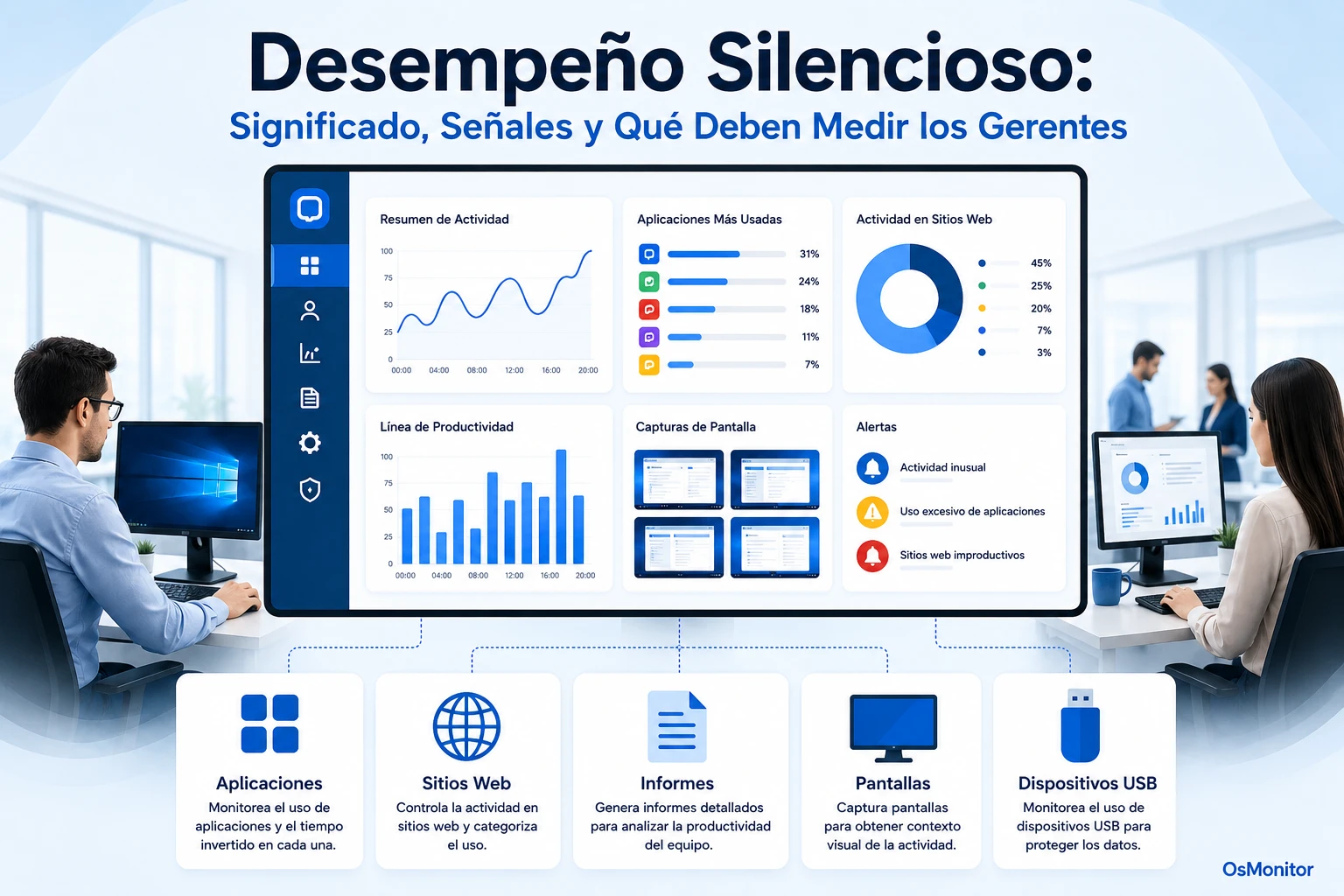 Renuncia silenciosa: significado, señales y qué deben medir los gerentes