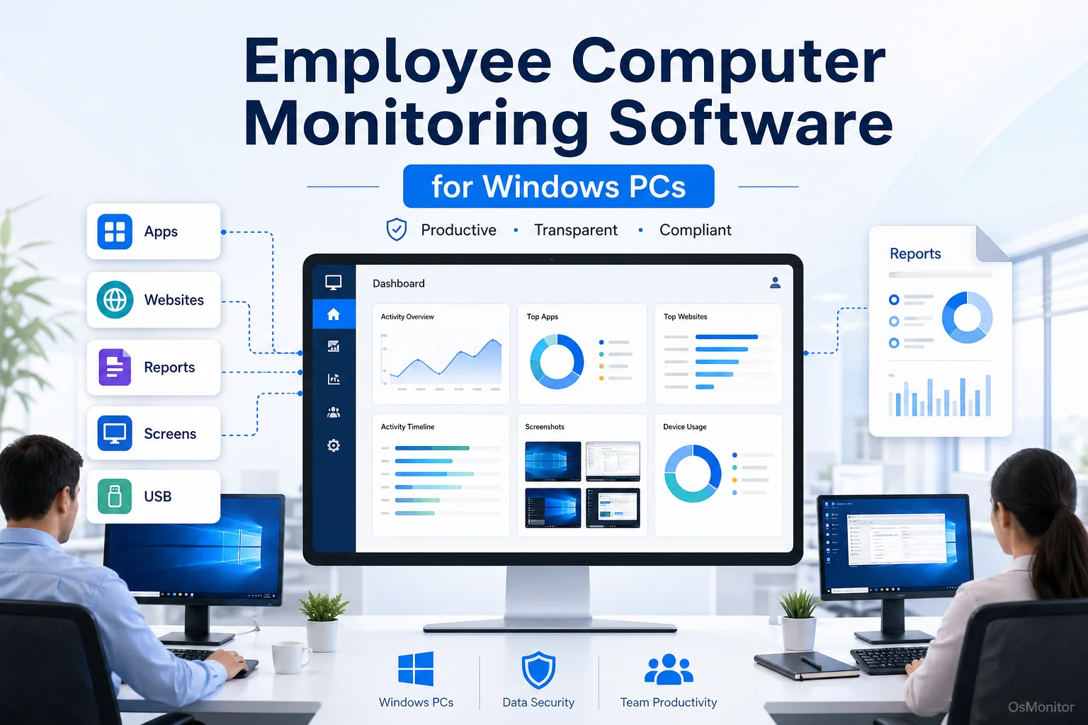 Employee Computer Monitoring Software for Windows PCs