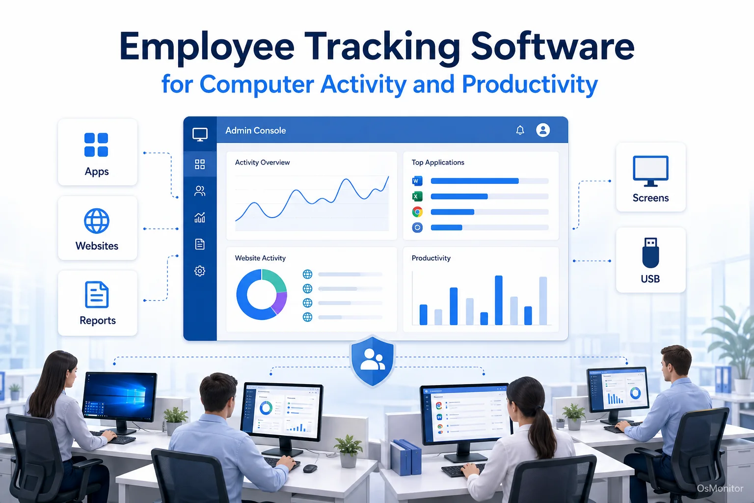 Employee Tracking Software for Computer Activity and Productivity