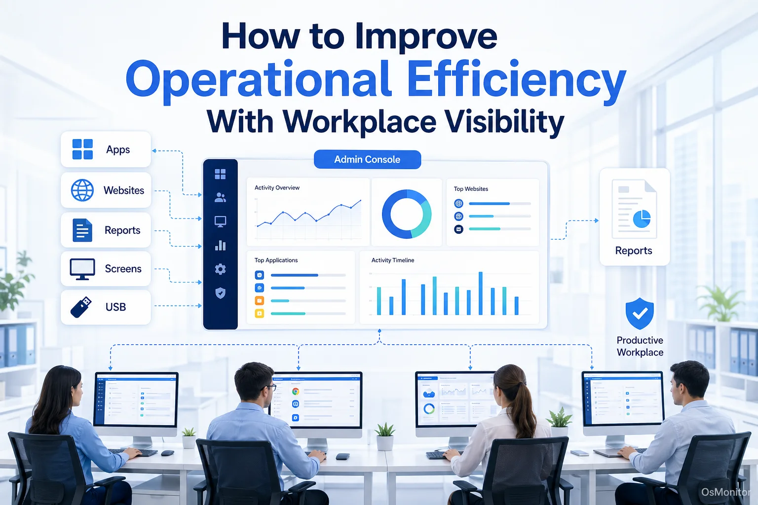 How to Improve Operational Efficiency With Workplace Visibility