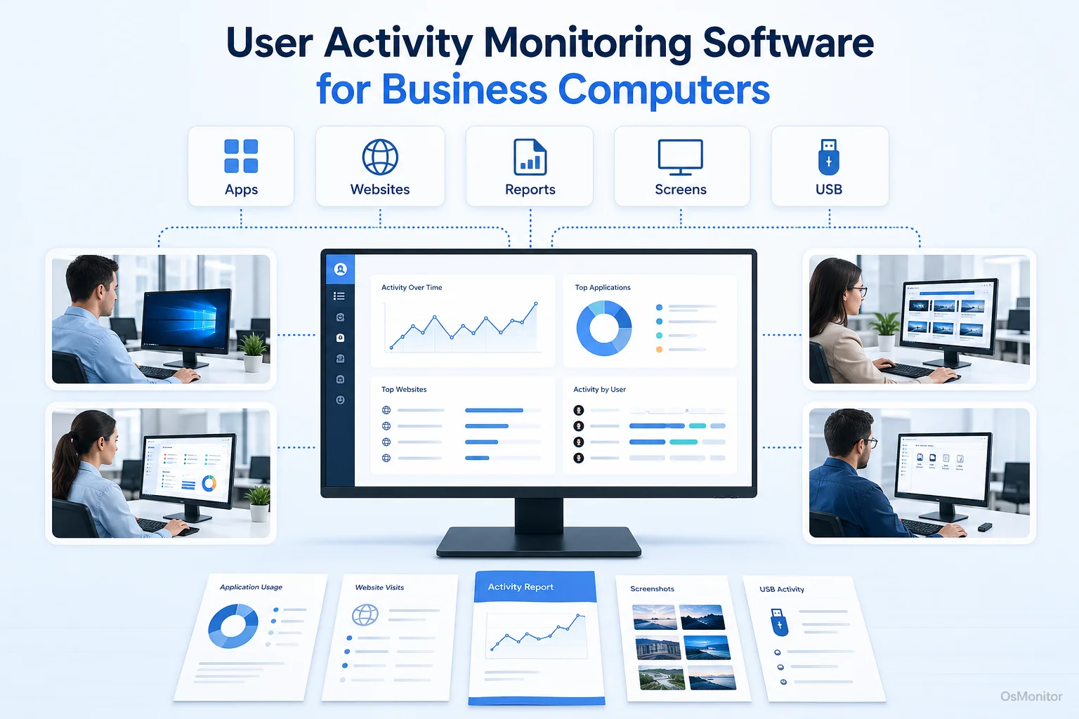 User Activity Monitoring Software for Business Computers & Tools