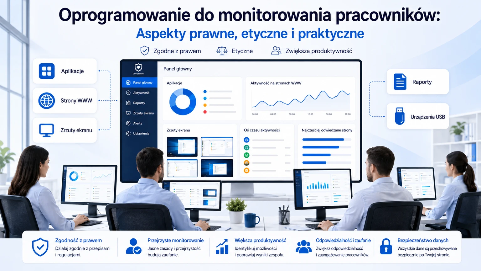 Oprogramowanie do nadzoru pracowników: Praktyczne aspekty biznesowe i prawne