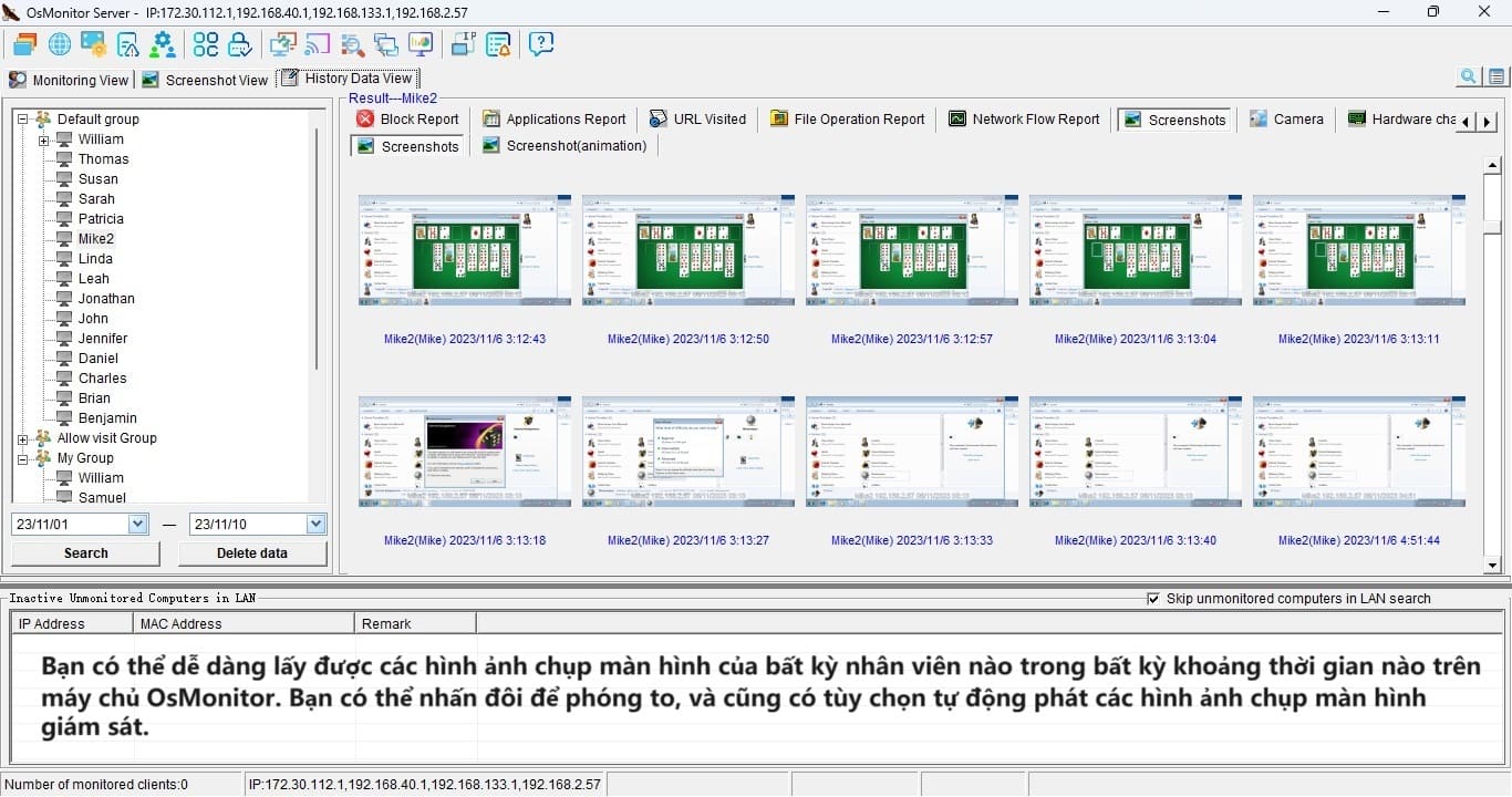 Phần mềm ghi lại hoạt động máy tính