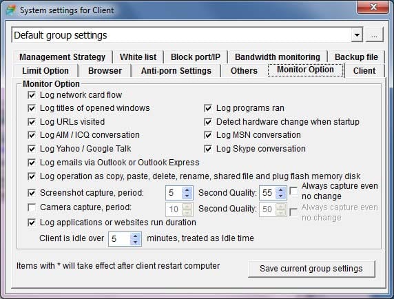 OsMonitor monitoring option