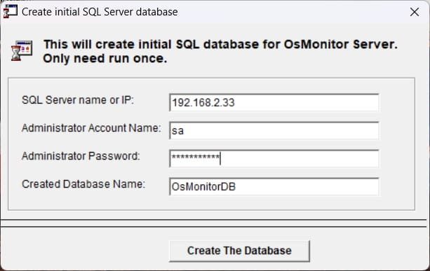OsMonitor tool for SQL Server